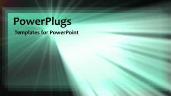 PowerPoint Template - An abstract science background